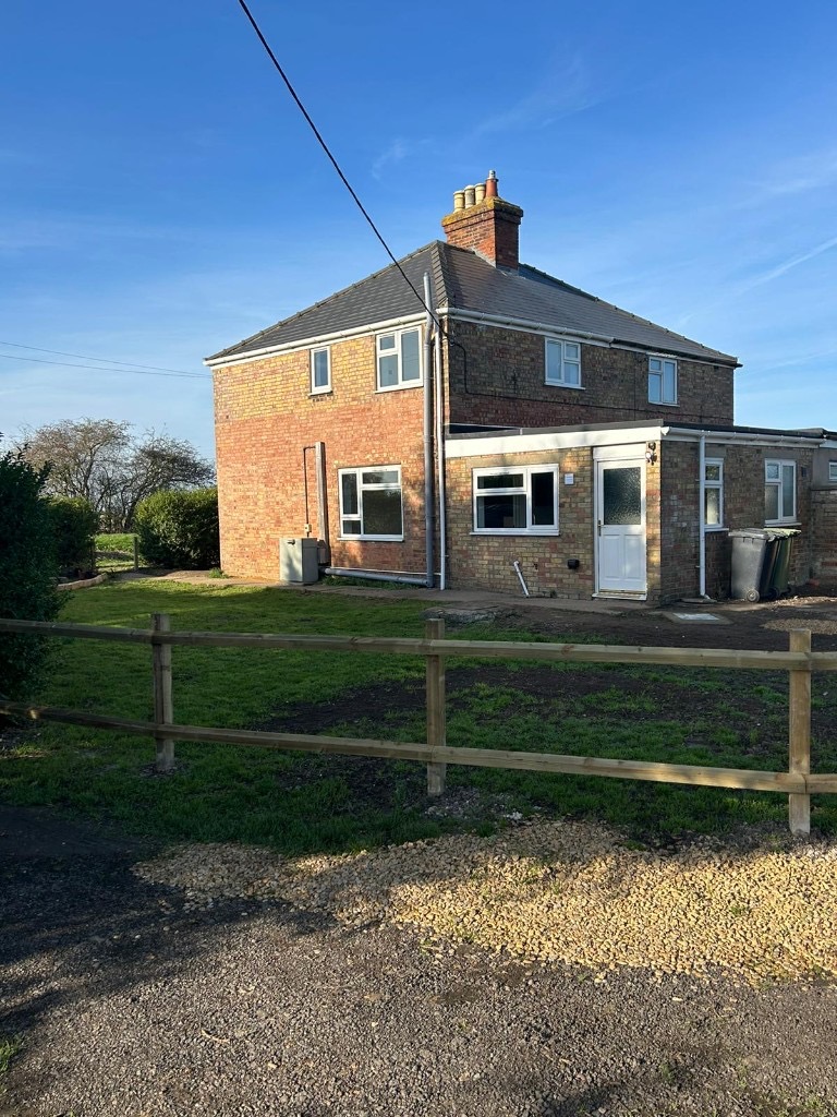 West Drove, brick house after refurbishment